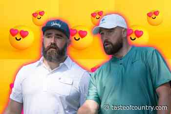 Jason + Travis Kelce Are Stunned to Receive New 'Sexy' Honor