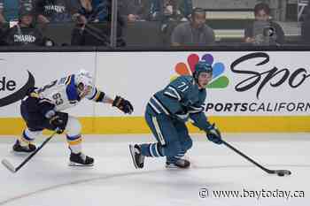 Sharks' Macklin Celebrini returns to team activities as he works his way back from injury