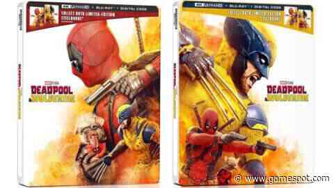 Amazon Has Both Deadpool And Wolverine Steelbook Editions In Stock On Halloween