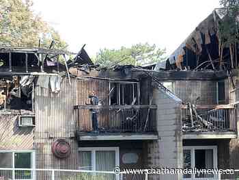 Woman facing arson charge in massive housing complex fire granted bail