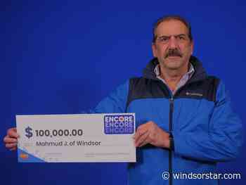 Windsor man takes home $100K with Encore winner