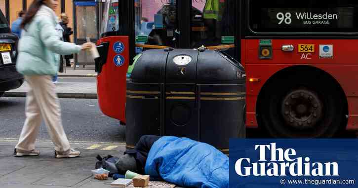 Rough sleeping in London hits record high amid predictions of worse to come