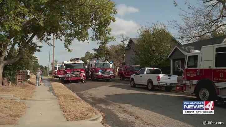 OKCFD responds to duplex fire in NW OKC