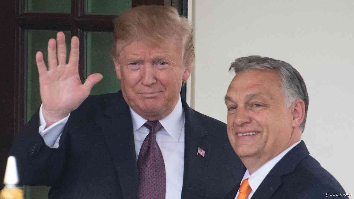 "Verhandlungen im Handumdrehen": Orban: Trump wird diplomatische Lösung im Ukraine-Krieg finden