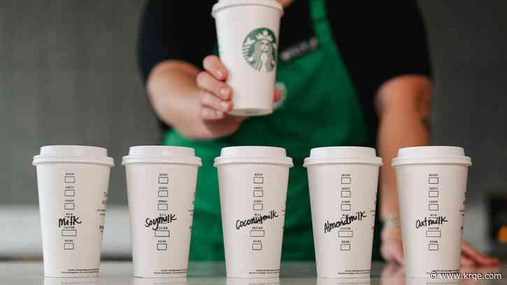 Starbucks ends nondairy milk upcharge — and brings back the Sharpie