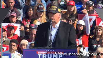 Trump demands dance break as medics tend to incident at New Mexico rally