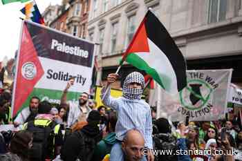 Police brace as Palestine march and counter-protest set for London this weekend