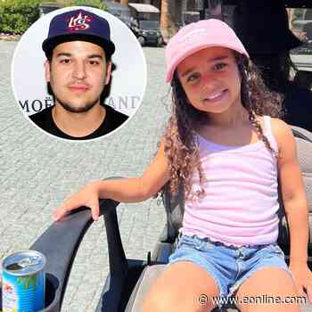 Rob Kardashian Reacts to Daughter’s Kobe Bryant-Inspired Transformatio