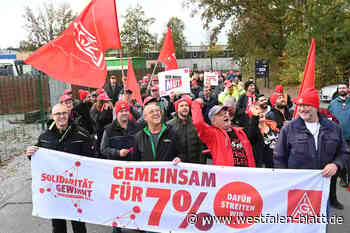 Bei Bette in Delbrück wird gestreikt