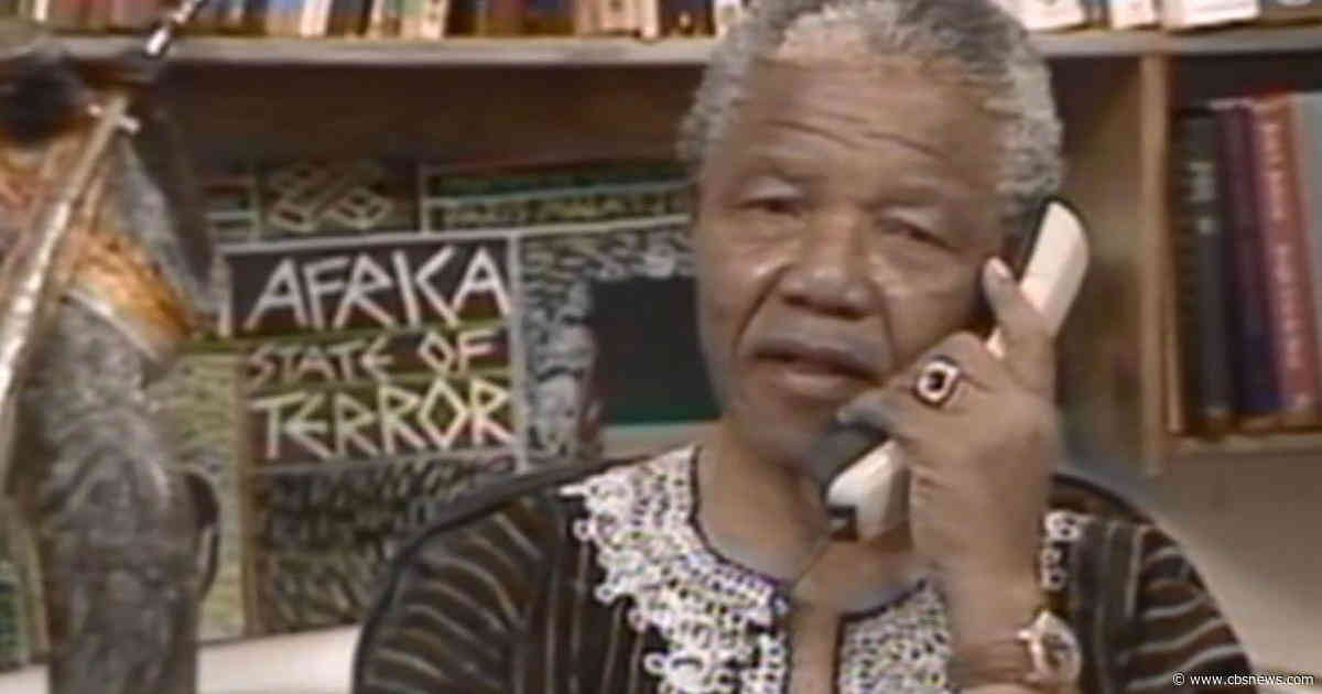 From the archives: Nelson Mandela on efforts to end apartheid in South Africa