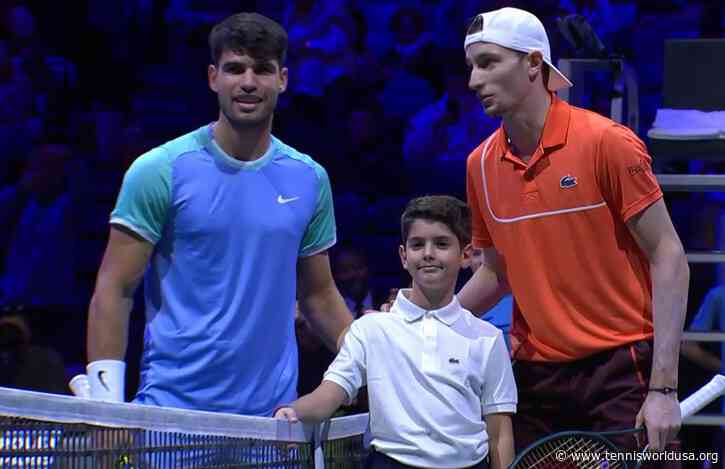 Inspired Ugo Humbert downs Carlos Alcaraz in Paris