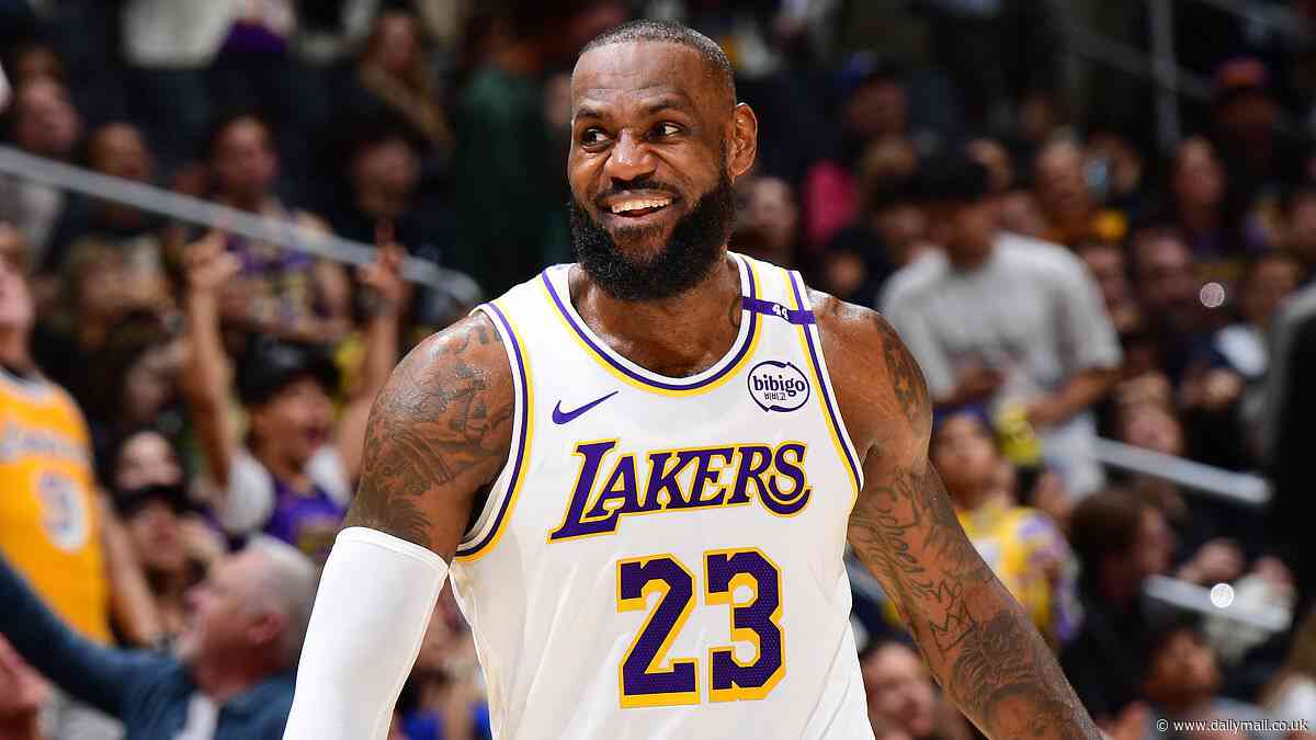 LeBron James reveals his pick for president ahead of election between Kamala Harris and Donald Trump