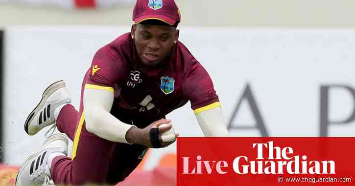 West Indies chasing 210 to beat England: first men’s one-day international – live