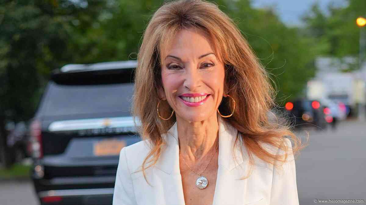 Susan Lucci, 77, wears glam silky suit for wonderful picture with special girlfriends