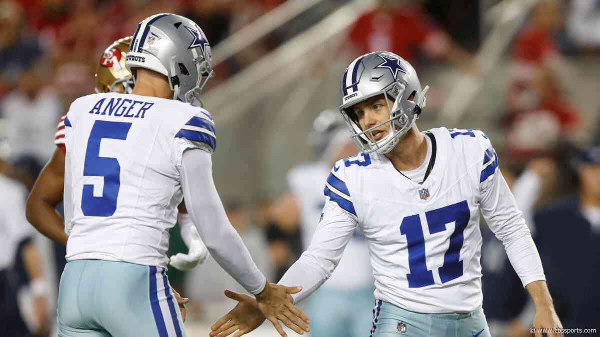 Brandon Aubrey jury duty: Cowboys kicker explains 'oh s--t' moment of being on jury duty, balancing workload