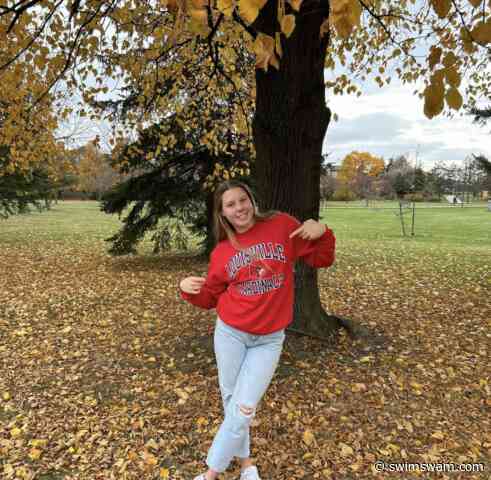 Maya Bezanson of Team Canada will Swim For The Louisville Cardinals Next Fall