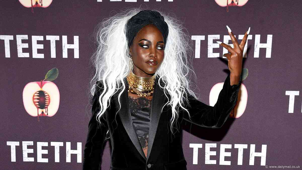 Lupita Nyong'o shocks in Halloween-inspired outfit attending new musical based on cult horror movie