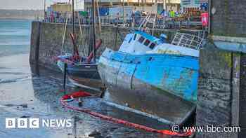 Sunken fishing boat to cost council £76k to remove