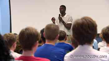 Olympic bronze medalist visits Trinity Valley School