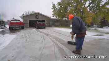 Minnesotans embrace a slushy Halloween