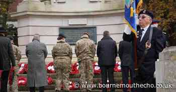 The Remembrance Day services taking place across BCP