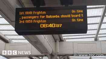 Brighton station becomes 'Frighton' for Halloween