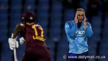 England suffer horror start to West Indies tour as Liam Livingstone's side lose by eight wickets in first ODI