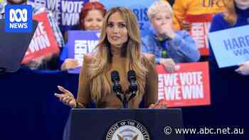 J Lo tells Kamala Harris rally in Nevada this is the 'most important stage' she's ever been on — as it happened