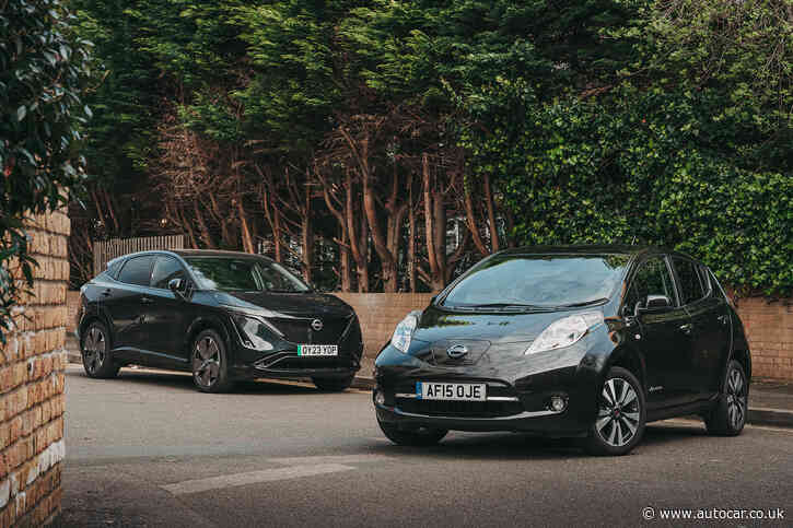 Nissan Ariya vs Mk1 Leaf: How far have EVs come in a decade?