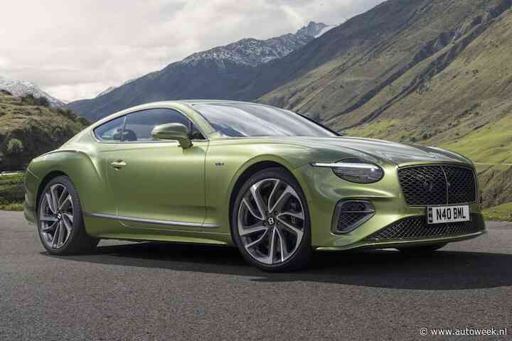 Nieuwe Bentley Continental GT Speed tot wel €100.000 goedkoper