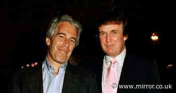 Jeffrey Epstein 'showed photos of Donald Trump with topless women sitting on knee', author claims