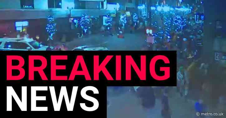 Hunt for gunman after two people shot dead at Halloween celebrations