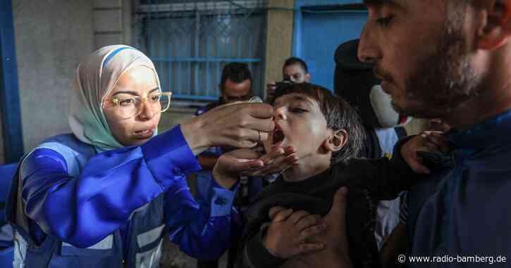 Polio-Impfung im Gazastreifen soll morgen weitergehen