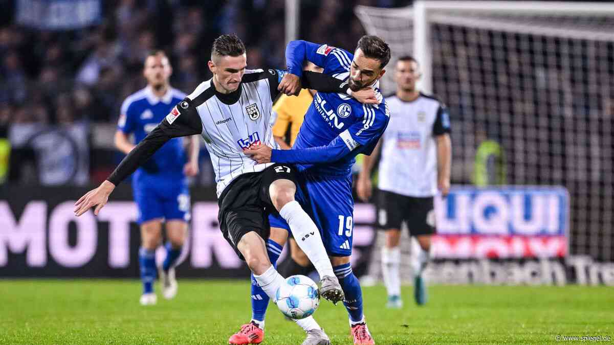 2. Fußball-Bundesliga: Schalke 04 spielt remis beim SSV Ulm, Düsseldorf unterliegt Münster