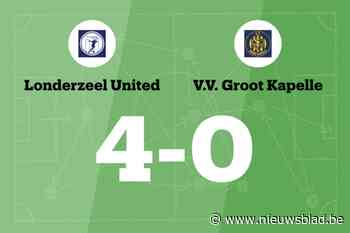 Londerzeel United wint thuis van VV Groot Kapelle, mede dankzij twee treffers Strijbol