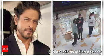 Video of SRK from jewellery store in UAE goes viral