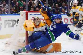 Vancouver Canucks winger Dakota Joshua 'feeling good' after cancer treatment