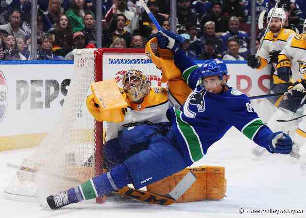 Vancouver Canucks winger Dakota Joshua ‘feeling good’ after cancer treatment