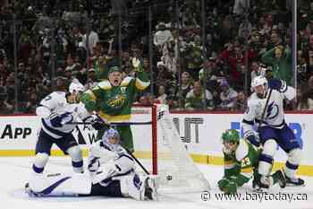 Kaprizov scores twice as Wild beat Lightning 5-3