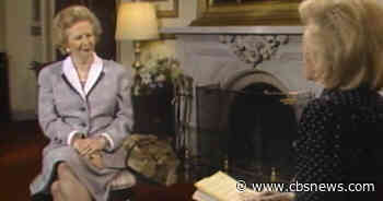 From the archives: British PM Margaret Thatcher joins Face the Nation