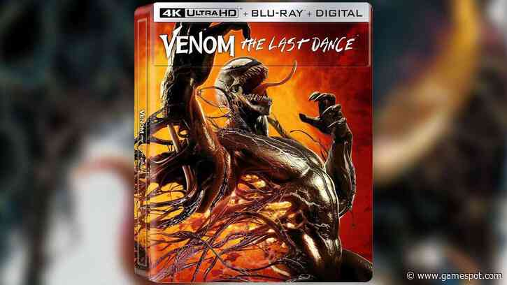 Venom: The Last Dance 4K Steelbook Preorders Discounted - Get All 3 Venom Steelbooks At Amazon