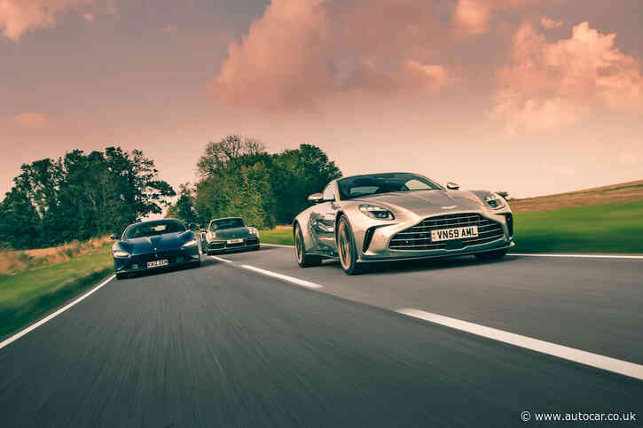 New Aston Martin Vantage vs Ferrari Roma and 911 Turbo