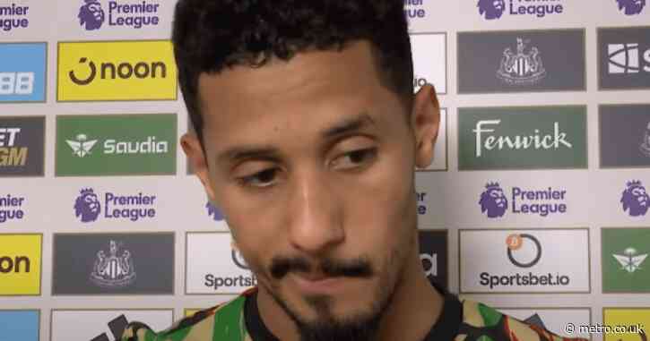 William Saliba responds to claims Arsenal are already out of title race after Newcastle defeat