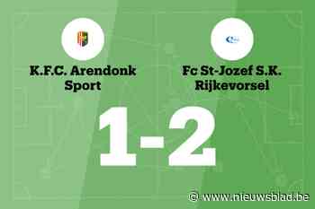 Sint-Jozef wint met één goal verschil van Arendonk