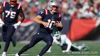 Pats QB Maye clears protocol, will start vs. Titans