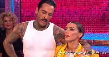 BBC Strictly Come Dancing's Pete Wicks issues apology to partner live on air