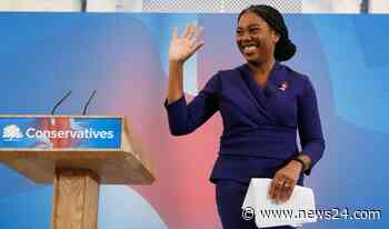 News24 | Kemi Badenoch becomes first black woman to head British Conservatives