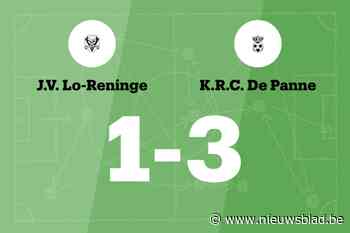 Zege RC De Panne op JV Lo-Reninge