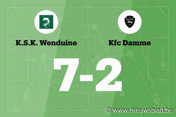 SK Wenduine wint ook van FC Damme