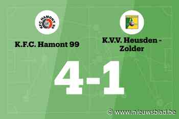 KFC Hamont 99 wint sensationeel duel tegen Heusden-Zolder